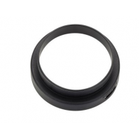 Webasto Adapter for heater connection. Ø 90 mm-Ø 80 mm. Length 40 mm. Plastic. Black 1320186A
