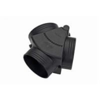 Webasto Distributor Y-unit. Ø 80 mm. Plastic. Black 1319212A