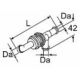 Webasto Non return valve. Ø 18 mm. Without leakage drill hole. Length 104 mm. Plastic 1319264A