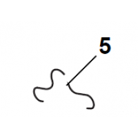 Webasto Support for the nozzle heater of Thermo and DW heaters. (2-8) 19723B
