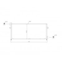 5003302 Радиатор кондиционера VOLVO