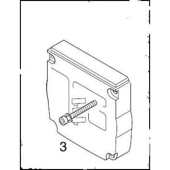Eberspächer Cover for Hydronic 10 typnr: 25 2160 and 25 2161. (1-3) 252161150002