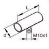 Eberspächer Spacer with drain. Ø 30 mm. M 10 x1 251226895900