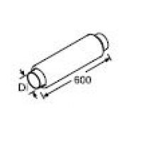Webasto Air ducting silencer, for warm air outlet. Ø 1000 mm. Length 600 mm. 79230150