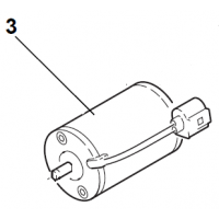 Webasto Motor for Spheros Thermo S 160, 230 and 300 heaters. 24 Volt. 30 kW. (2-3) SPH2710238D
