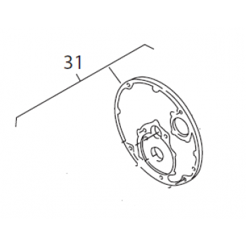 Webasto Nozzle holder plate for DBW heaters. (3-31) 1320524A