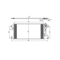 5003002 Радиатор кондиционера SCANIA