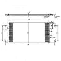 5003002 Радиатор кондиционера SCANIA
