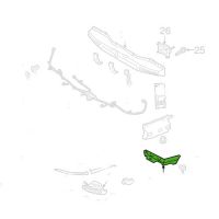 BRACKET-RR BUMPER SIDE,RH 86614-F6000