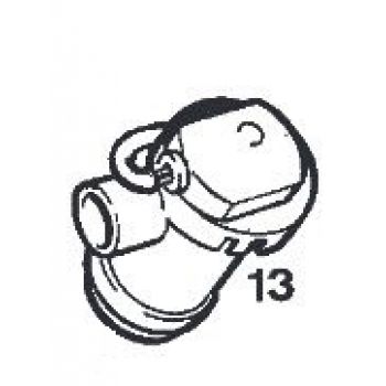 Eberspächer Fan for D 8 L C heaters typnr: 25 1766 and 25 1891. 24 Volt. (1-13) 251766011100