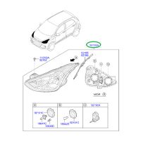 LAMP-HEAD,RH 92102-B4060