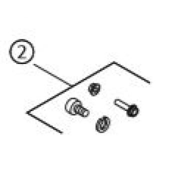 Webasto Mounting parts bracket for Thermo Pro 90 heaters. (8-2) 9024805A