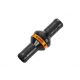 Webasto Non return valve. Ø 20 mm. Without leakage drill hole. Length 120 mm. Steel/brass 1319554A