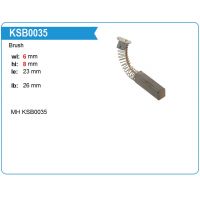 Щетка мотора отопителя KSB0035 Щетка мотора отопителя KSB0035