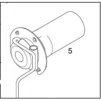 Eberspächer Burner with flame tube for Hydronic 10  typnr: 25 1997 and D 9 W heaters. (1-5) 251816110100