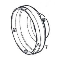 Eberspächer Hood (outflow) for D 8 L C heaters. Ø 100 mm. (1-7) 251728011000