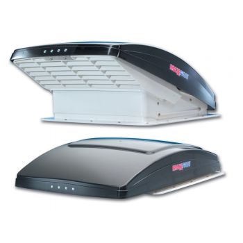  MaxxAir MaxxFan Deluxe Дистанционно управление Вентилатор на покрива 356 мм  капак за дим