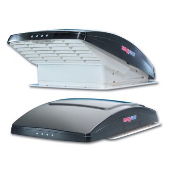  MaxxAir MaxxFan Deluxe Дистанционно управление Вентилатор на покрива 356 мм  капак за дим