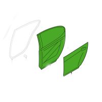 PANEL-RR DOOR,LH 77003-3R100