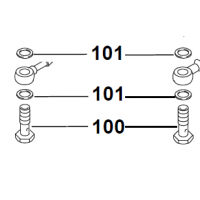 Webasto Banjo bolt for Spheros Thermo S heaters. (1-100) 2711019A