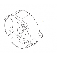 Webasto Housing for Spheros Thermo S heaters. (2-8) 2710219A