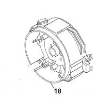 Webasto Housing for Thermo heaters. (2-18) 82206D