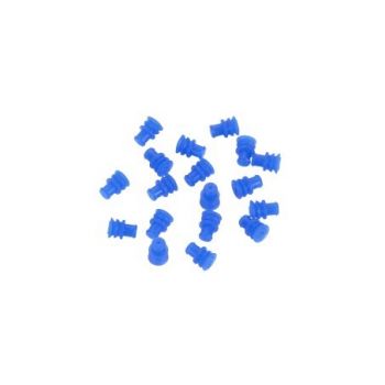 Webasto Single wire seal. Watertight. Ø 0.35 mm - Ø 1 mm. Length 8 mm. Blue. 20 Pcs 9011626A