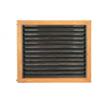 Webasto Teak Grill with filter for BlueCool. Return air. 14 x 7 Inch WBCL0040070A