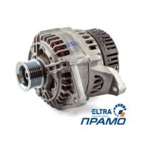 ГЕНЕРАТОР 5122.3771-40 ГАЗ С ДВ. УМЗ-4216 ПОЛИКЛИНОВОЙ ШКИВ 14V/100-А ПР-ВО ПРАМО-ИСКРА