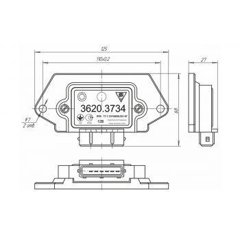 КОМУТАТОР ЕЛЕКТРОННИЙ 3620.3734