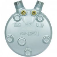 3001502 Кришка компресора кондиціонера SANDEN SD5H14 SD5H11 SD5H09  V/OR TYP FG + PORTY SERWISOWE HP I LP