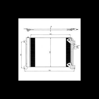 5003155 Радиатор кондиционера IVECO