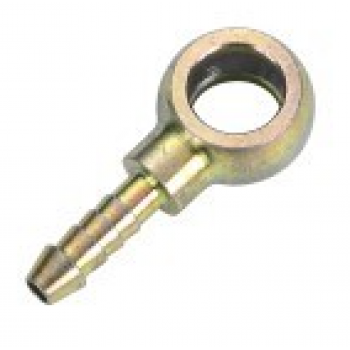 Webasto Banjo ring bolt. Ø 5 mm-Ø 12 mm. Length 10 mm. Steel/zinc 1319355B