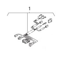 Webasto Cable harness for HL 90 heaters. (1-1) 1320311A
