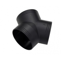Webasto Distributor Y-unit. Ø 90 mm, Ø 80 mm. Plastic. Black 1320375A