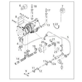 Webasto Thermo Pro 90 Marine. 24 Volt. Diesel 9029943C
