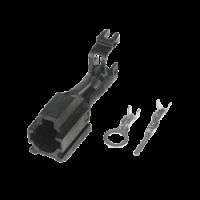 3100007 Роз'єм КОМПРЕСОРА кондиціонера 1-PIN HALLA HS15 HS18 FORD RANGER HYUNDAI GETZ TUCSON KIA SORENTO