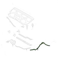 CABLE-HOOD LATCH RELEASE 81190-1D000