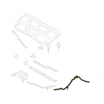 CABLE-HOOD LATCH RELEASE 81190-1D000