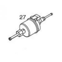 Eberspächer Fuel metering pump for Hydronic D 1 LC and B 4/5 W SC heaters. 24 Volt. SCANIA, DAF, VOLVO, MAN and MB 25190845000