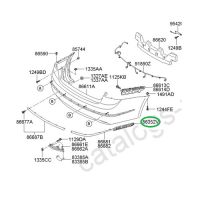 GUARD-BUMPER RR,LH 86651-3R000 GUARD-BUMPER RR,LH 86651-3R000
