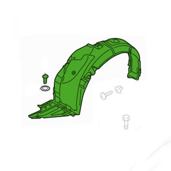 GUARD-FR WHEEL,LH 86811-F6000