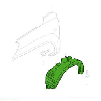 GUARD-FR WHEEL,RH 86812-1F510