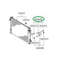 HOSE-OIL COOLING 25420-1D340 HOSE-OIL COOLING 25420-1D340