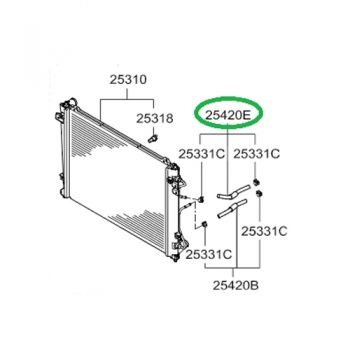 HOSE-OIL COOLING 25420-1D340