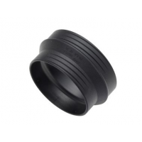 Webasto Adapter for air hoses. Ø 90 mm-Ø 80 mm. Length 45 mm. Plastic. Black 1320185A