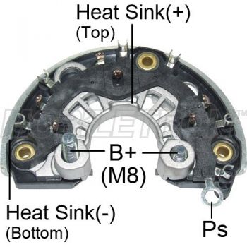 Діодний міст генератора RB-184HV