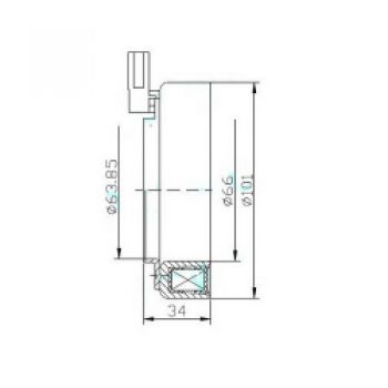 2208002 Електромагнітна муфта компресора FORD FS-10