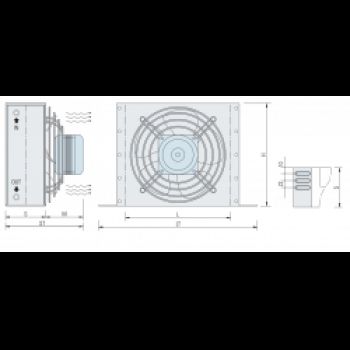 5101001 Конденсер 0,57kW  TK0570 