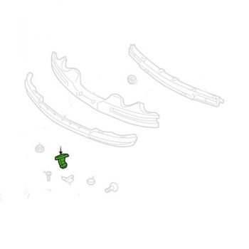 BRACKET-FR BUMPER SIDE 86513-3F500